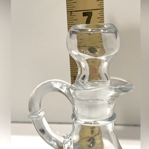 🥳BOGO! Pair (2) VTG Anchor Hocking Clear Glass Decanters w Stoppers. - Picture 13 of 13